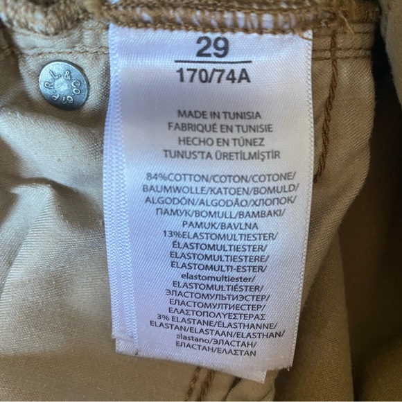 Vintage Polo Ralph Lauren Tompkins Skinny Jean tan - Picture 5 of 7